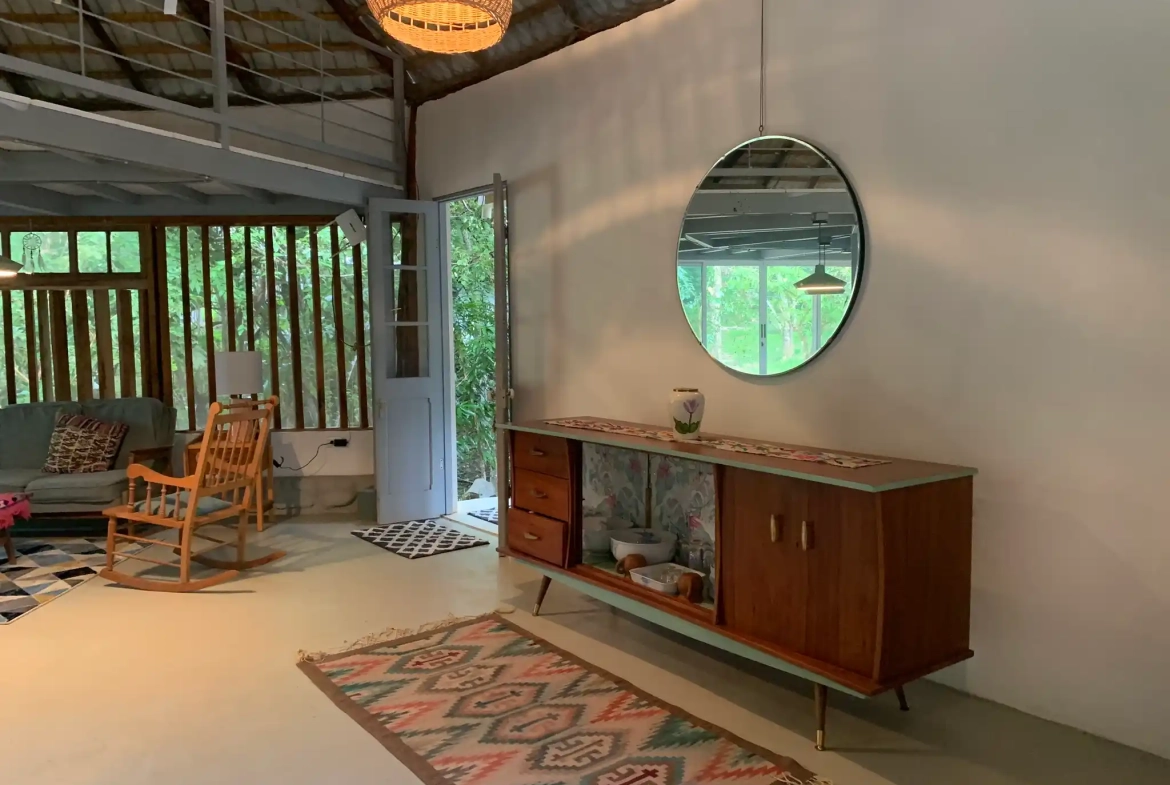 Cobano Costa Rica Jungle Home for Sale by Owner - Living Area