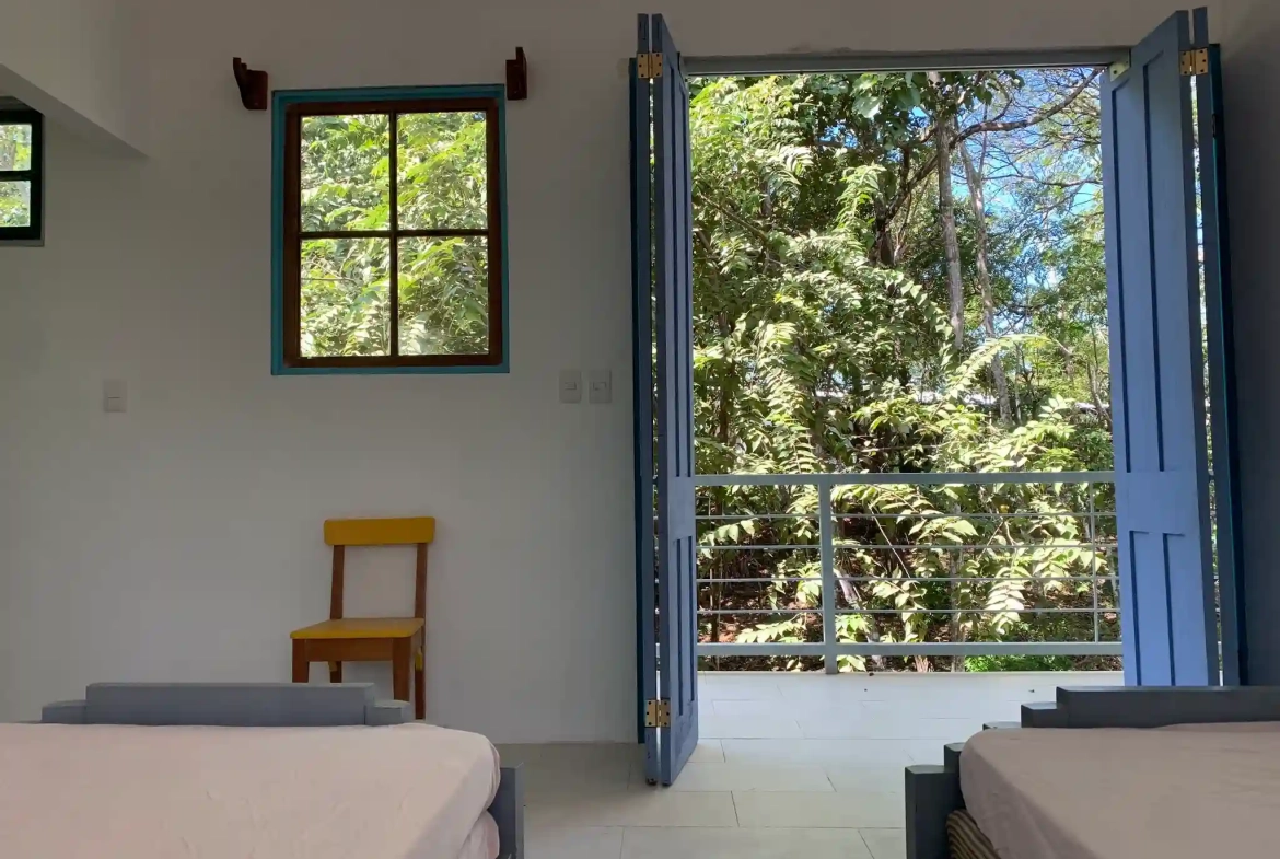 Real Estate for Sale in Cobano Costa Rica Bedroom Jungle View