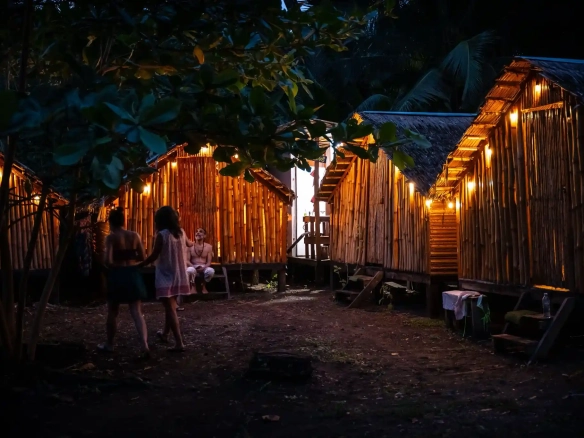 Ecolodge with 13 Seaside Cabins, 2 Houses and Yoga Studio for Sale by Owner Near Cahuita, Limon, Costa Rica