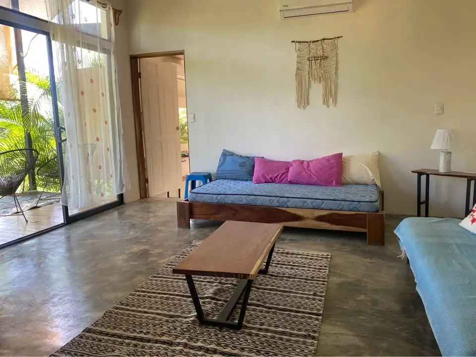 2 Houses Surrounded By Nature Near Montezuma Costa Rica - Living Area
