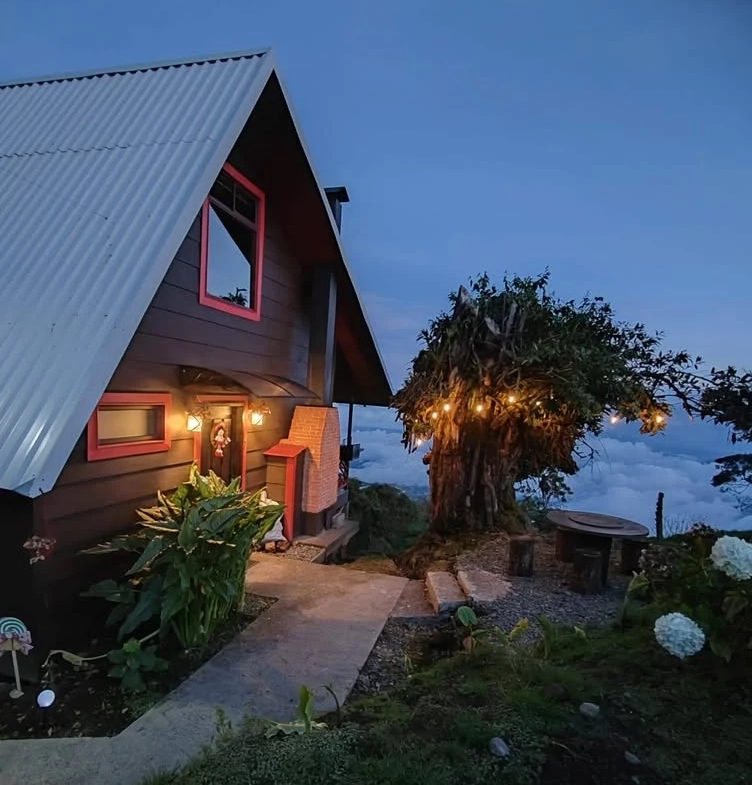 3 Cabins and Large Home for Sale Turrialba Costa Rica - Valley View
