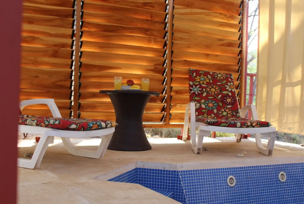 Fully Furnished Blue Zone Home in Playa Lagarto for Sale By Owner - Jacuzzi