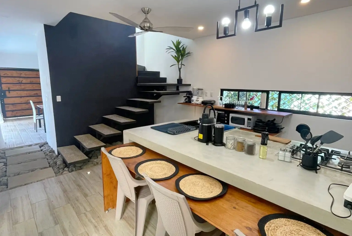 Modern Home and 3 Apartments for Sale Near Jaco Beach - Modern Kitchen