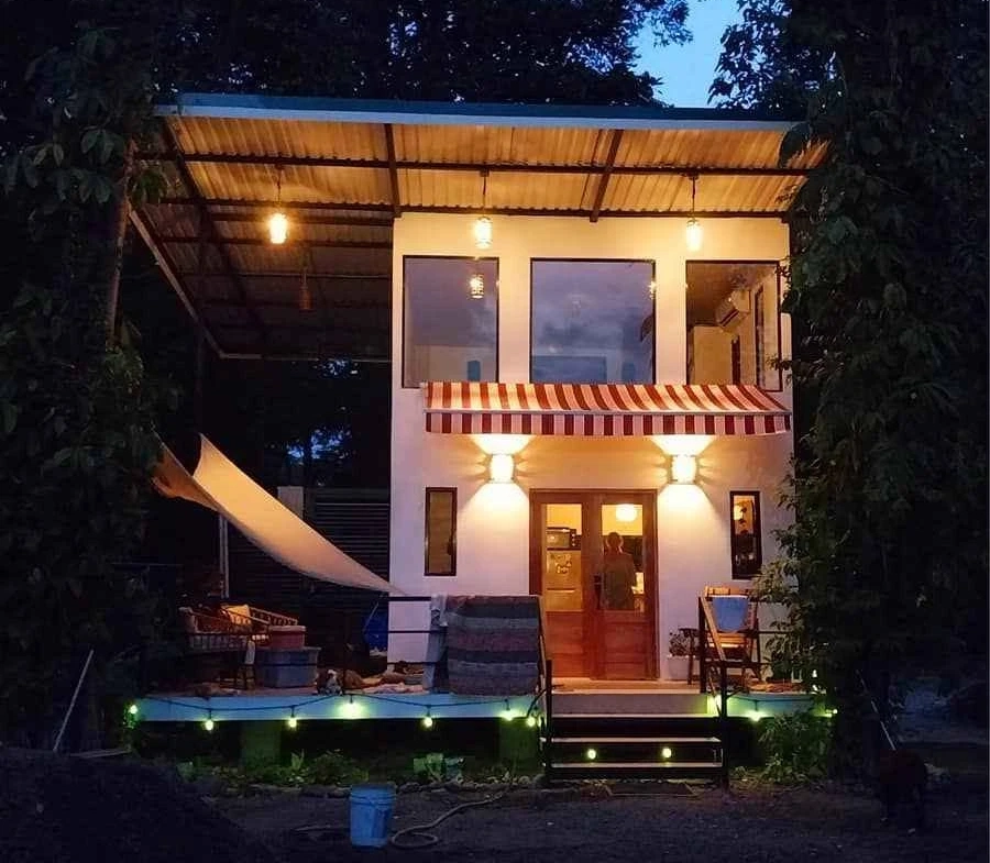 1 BR 1 Bath Cabina Near Beautiful Playa Negra Beach in Puerto Viejo for Sale by Owner - Front View