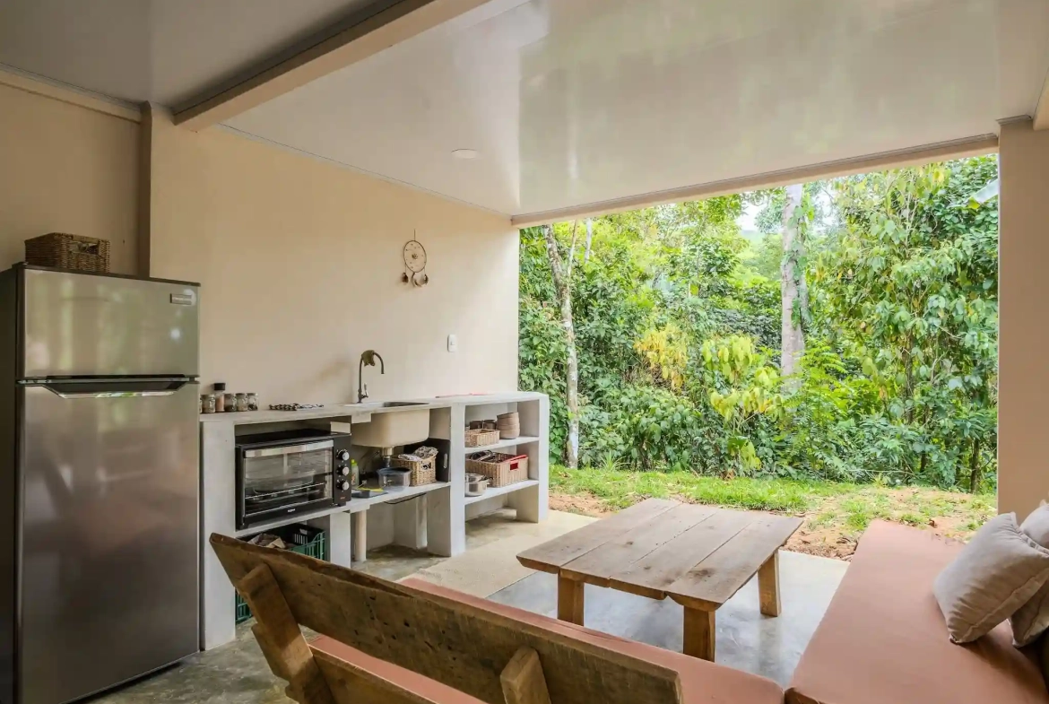 Mountain Retreat Property with Guest House Serenity Mountain Near Ojochal Costa Rica for Sale - Kitchen